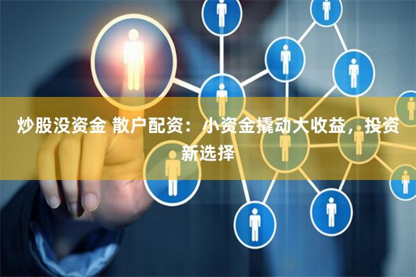 炒股没资金 散户配资:小资金撬动大收益,投资新选择